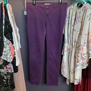 Purple Skinny Jeans